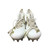 Used Adidas ADIZERO IMPACT Adult FB Cleats White Senior 11.5 View 2