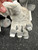 Used STX 500 Lacrosse Gloves Mens White 13" 11162-S000435807 View 4