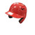 Used HEAT EXCHANGE MD Batting Helmet No Mask Red MD 11479-S000403068 View 2