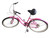 USED SHIMANO KOMEN CURE CRUISER BIKE WOMENS PINK 19-20" - LG FRAME 11916-S000032117 View 1