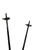 Used Rossignol SPORTS SERIES Mens DH Ski Pole Black 125 cm / 50 in 11847-S000029310 View 2
