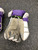 Used Maverik M6 GOAL LAX Goalie Gloves M Purple 13" 11162-S000436025 View 2