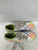 Used Adidas Soccer Cleats White And Optic Yellow Senior 7.5 11836-S000030815 View 3