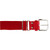 Champro Leather Tab Adult Baseball / Softball Belt - Red 11717-CHPA060RD View 1
