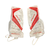 Used Bauer VAPOR Goalie Leg Pads Junior White 32 1/2" 11883-S000152045 View 2
