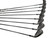 Used Adams Golf TIGHT LIES UC10 Mens Golf Iron Set RH 3I-PW w/ R-Flex Performance Steel Shafts - Standard 11731-S000147500 View 2