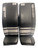 Used Bauer GSX Goalie Leg Pads Junior Black/White 30+1” 11742-S000503744 View 1