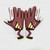 Used Adidas COPA GL PRO PC Soccer Goalie Gloves Maroon 11 11805-S000067336 View 1