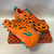 Used QUANTUM SPEED FLINTSTONE Adult FB Cleats Orange Senior 6 11852-S000027245 View 3