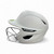 Used Easton ALPHA SIZE 6 5/8- 7 1/4 Batting Helmet w/Mask White MD 11735-S000353303 View 2