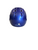 Used Rawlings Batting Helmet w/Mask Royal Blue MD View 2