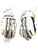 Used Brine STUNNER Lacrosse Gloves Junior White 11 1/2" 11860-S000297890 View 1