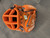 Used Cobra TOUR STAFF BAG Mens Cart Bag Orange 11490-S000265793 View 6