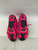 Used Adidas GOLETTO VIII FG Soccer Cleats Pink Junior 02.5 11836-S000031004 View 3