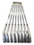 Used Ping IBLADE YEL DOT Mens Package Set LH Silver 8 Piece 11862-S000090963 View 1