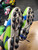 Used Diadora Soccer Cleats Green Junior 05 11935-S000475954 View 3