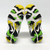 Used Nike ALPHA HUARACHE 4 KEYSTONE BB/SB Cleats Black And Gold Junior 02.5 11805-S000067668 View 6
