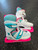 Used Lake Placid NITRO 8.8 Youth Speed Skate White Adjustable 11849-S000031882 View 2