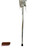 Used STX GOALIE STCK Mens Goalie Stick White 11749-S000189445 View 3