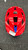 Used Cascade S Lacrosse Helmet Red One Size 11162-S000436847 View 2