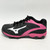 Used Mizuno YOUTH FINCH FRANCHISE BB/SB Cleats Black And Pink Junior 02 11805-S000067727 View 1
