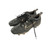 Used Nike VAPOR ULTRAFLY 2 KEYSTONE BB/SB Cleats Black And Red Junior 03.5 11479-S000404499 View 1