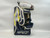 Used Brians DX2 PRO Senior Goalie Blocker Navy Blue And Yellow 11879-S000011273 View 1