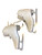 Used Riedell SPARKLE SKATES WomensFigure Skate White Senior 7 11845-S000032962 View 2