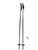 Used TEAM Mens DH Ski Pole Black 120 cm / 48 in 11484-S000289686 View 1