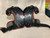 Used Riddell RIVAL YTH M FB Shoulder Pads Black MD 11790-S000049473 View 2