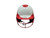 Used RIP-IT BATTING HELMET Batting Helmet w/Mask Red MD View 1