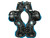 Used Champro CHAMPRO GAUNTLET II SP LG FB Shoulder Pads Black LG View 1