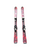 Used Salomon LUX QST W/SALOMON C5 BINDINGS Girls DH Ski/Binding Maroon 130 cm 11617-S000332429 View 1
