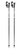 New LEKI QNTM BLACK-ANTHRACITE-WHITE SKI POLES View 1