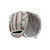 New Wilson A1000 DW5 BB/SB Glove RH Throw Grey 12" 11890-WILWBW10396012 View 1