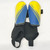 Used NEWOX Soccer Shin Guards Youth Navy Blue And Yellow XS 11805-S000068391 View 1