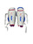 Used Cooper SG 650 Senior Shin Guards White 15" 11833-S000166302 View 1