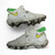 Used Nike ALPHA FASTFLEX Adult FB Cleats White And Green Senior 6 11873-S000222003 View 2