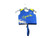 Used Speedo Child PFD Black/Yellow/Royal LG 11873-S000223034 View 3
