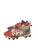Used Under Armour BASEBALL CLEATS BB/SB Cleats Royal/Red/Grey Junior 02.5 11834-S000041156 View 2