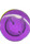 Used MVP NEUTRON SOFT GLITCH Disc Golf Putter Purple 10299-S000301307 View 1