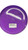 Used MVP NEUTRON SOFT GLITCH Disc Golf Putter Purple 10299-S000301307 View 2