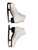 Used ICE FIGURE SKATES WomensFigure Skate White Senior 8 View 9