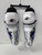 Used Easton S13 Junior Shin Guards White 12" 11891-S000308290 View 1