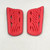 Used Adidas YOUTH Soccer Shin Guards Youth Red SM 11805-S000068703 View 2