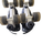 Used KUXUAN ADJ 13-3 SKATES Junior Roller Quad Skates Black Adjustable 11617-S000332838 View 4