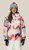 New 686 26 GIRLS ATHENA INSULATED JACKET MD SEDIMENTARY PRINT View 1