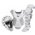 New Samurai Women's Catchers Set Wht 11855-MIZ380422-WH View 1