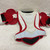 Used Bauer VAPOR X900 Junior Shoulder Pads White And Red LG 11855-S000192132 View 8