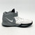 Used Nike Basketball Shoes Y Grey And White Junior 01 11805-S000068871 View 2